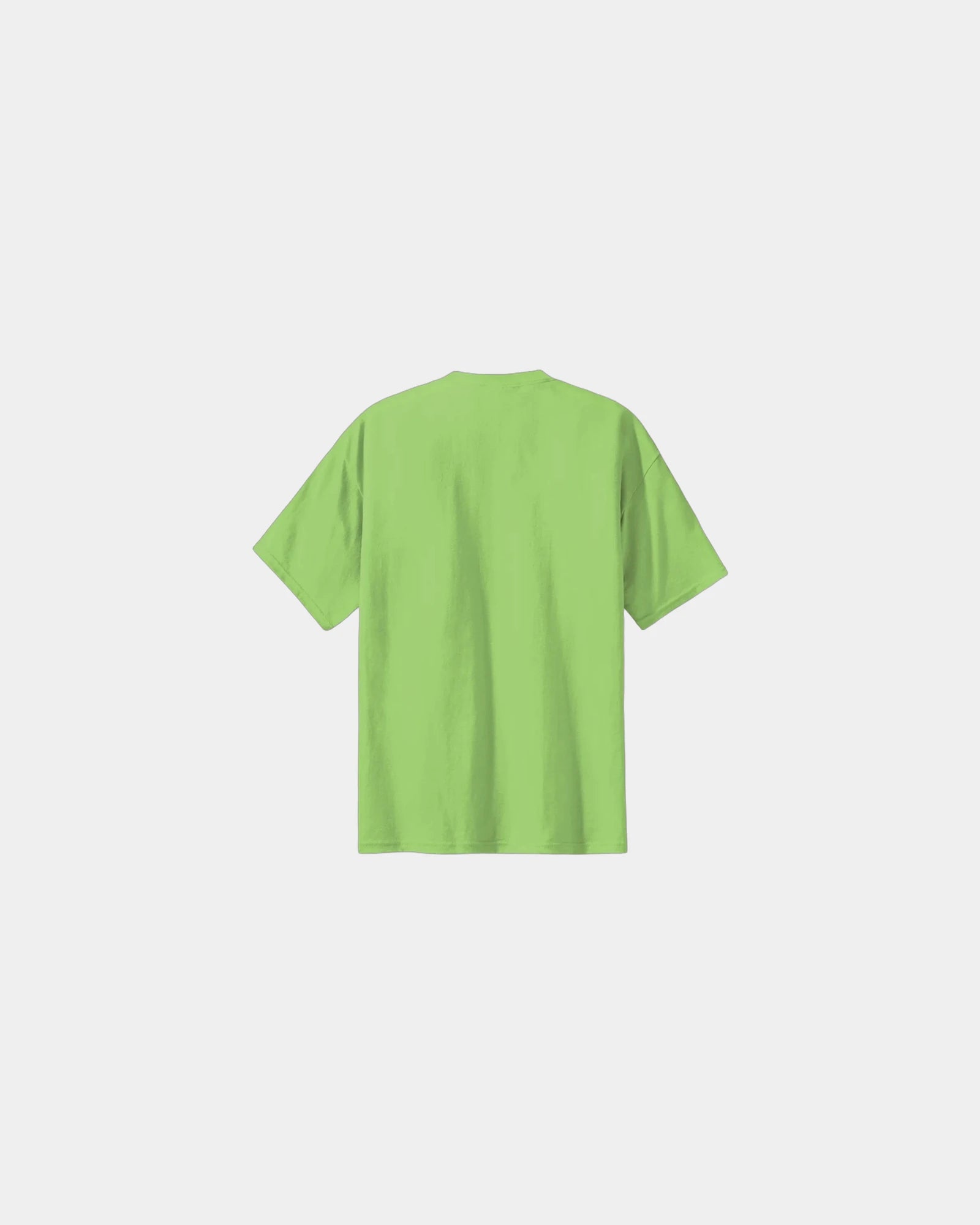 Custom heavyweight cotton essential T-shirt 6.1 oz - Lime