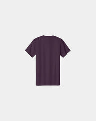 Custom heavyweight cotton essential T-shirt 6.1 oz - Eggplant