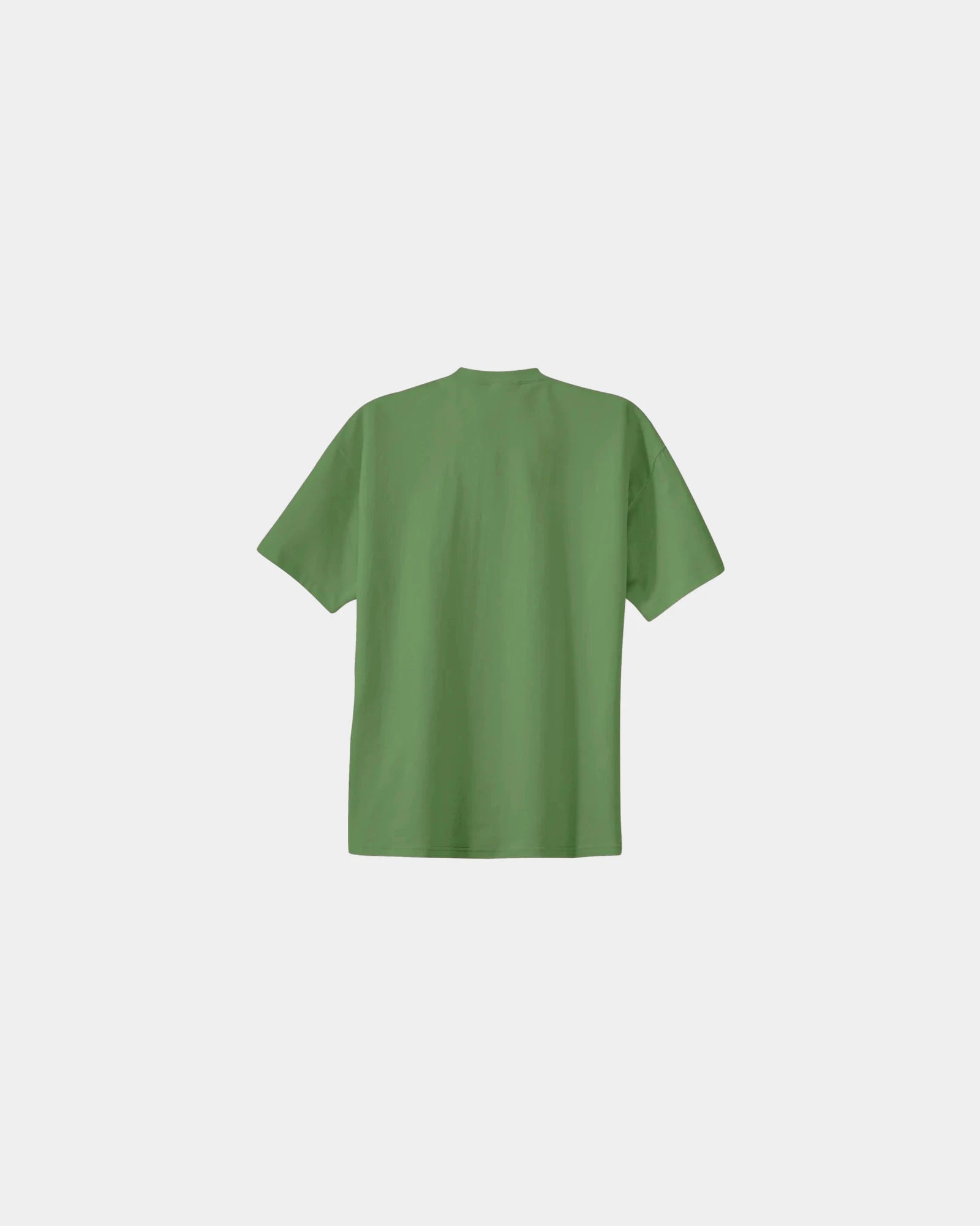 Custom heavyweight cotton essential T-shirt 6.1 oz - Dill Green