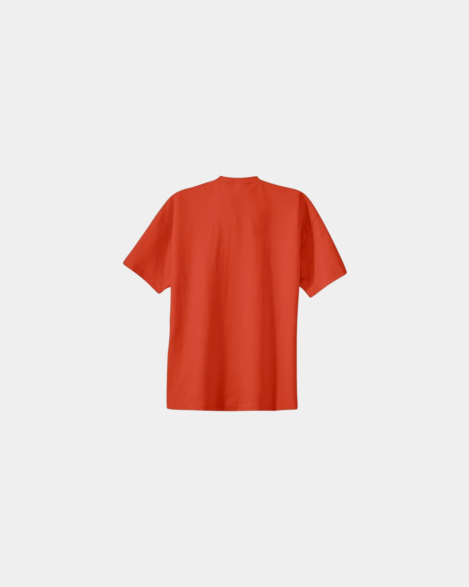 Custom heavyweight cotton essential T-shirt 6.1 oz - Orange