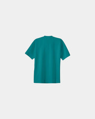 Custom heavyweight cotton essential T-shirt 6.1 oz - Jade Green
