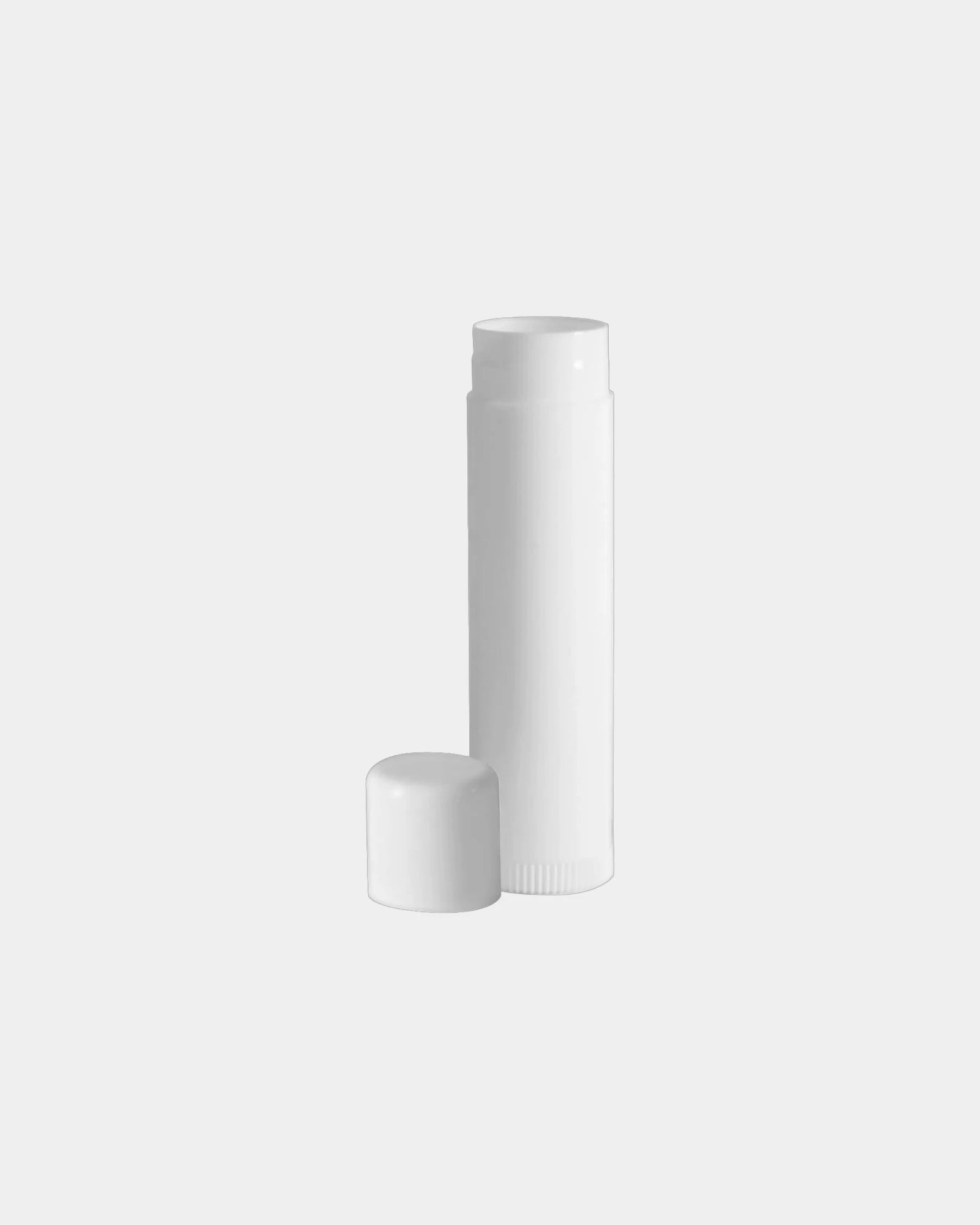 Custom SPF 15 lip balm in white tube, full-color print - White