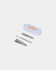 Custom recycled nail grooming set with metal tools - 1