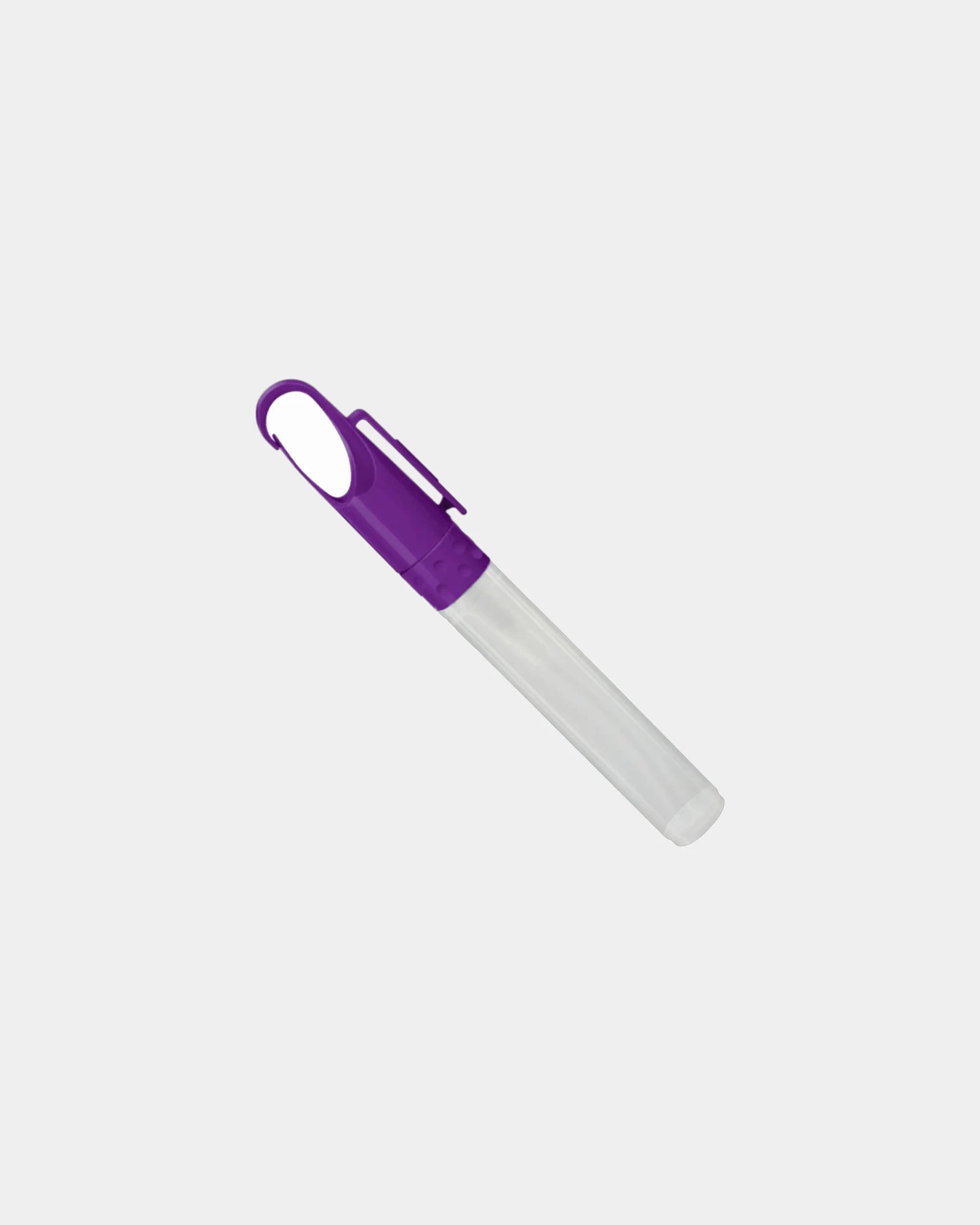 Custom full-color 10 mL sanitizer pen giveaway - Purple