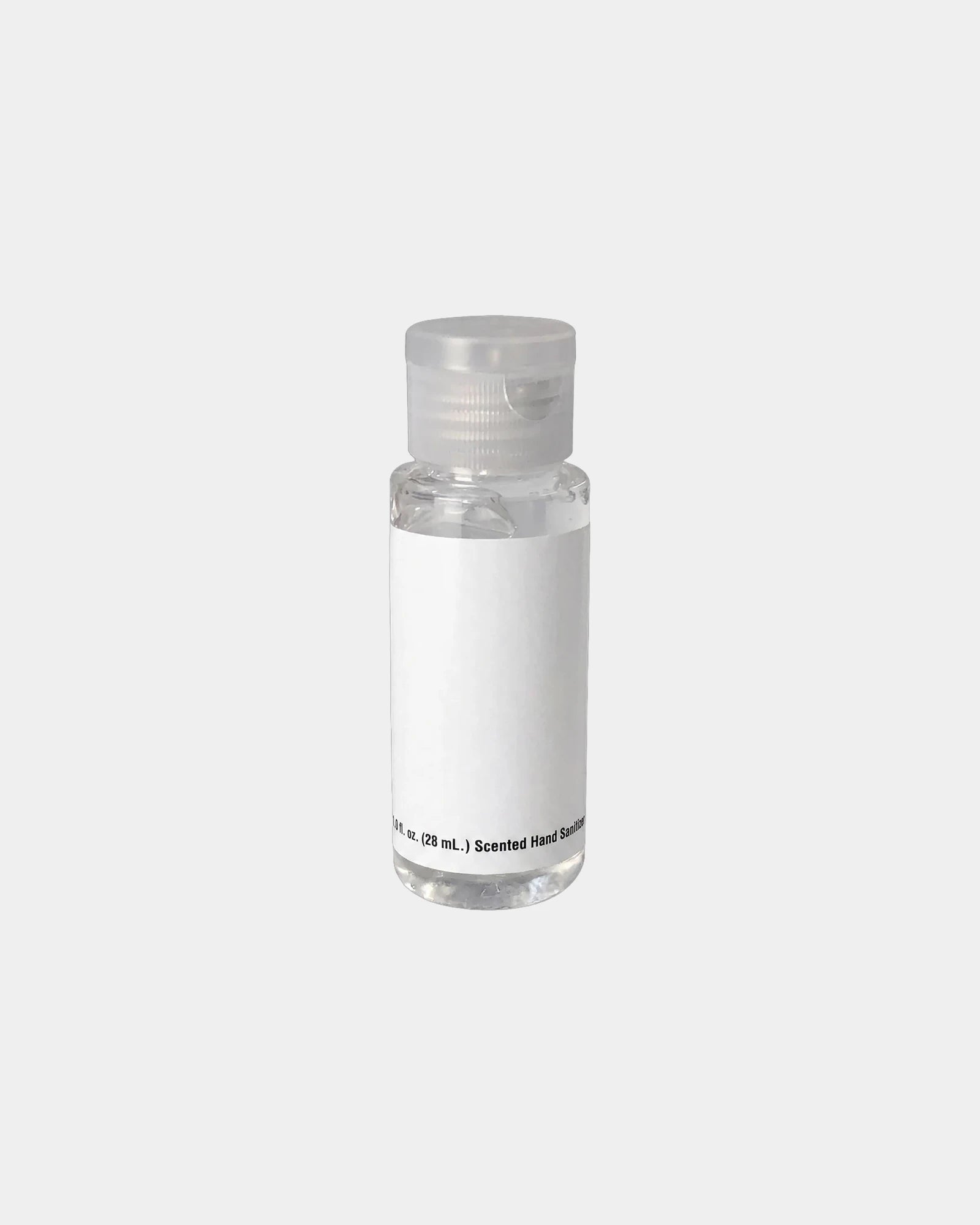 Custom 2 oz hand sanitizer bottle with flip top - 1