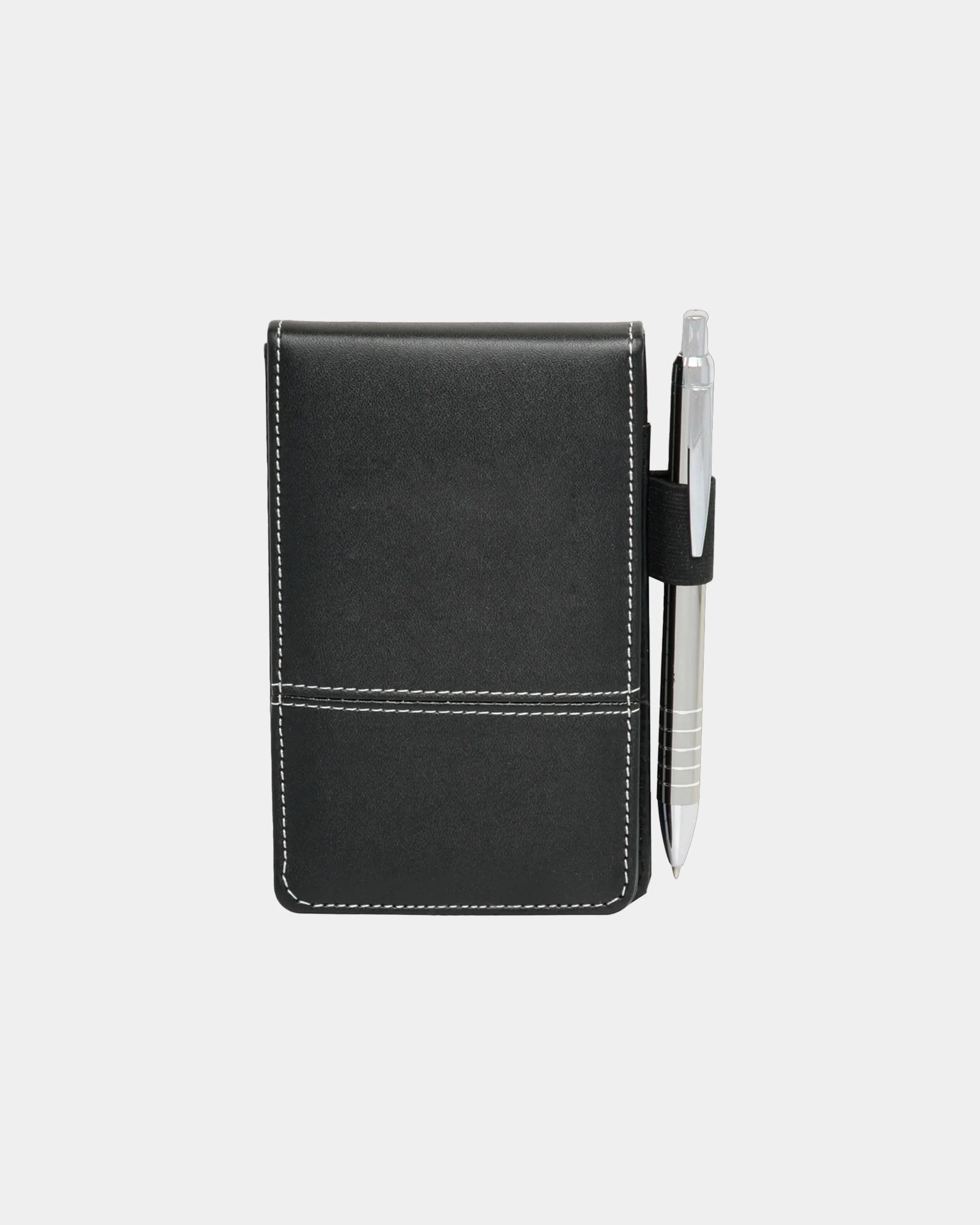 Custom leatherette pocket jotter with calculator - 2
