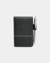 Custom leatherette pocket jotter with calculator - 2