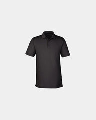 Custom moisture-wicking men's polo with UPF 30+ protection - Puma Black
