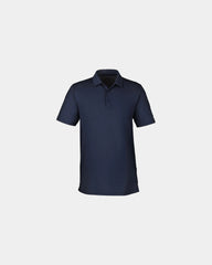 Custom moisture-wicking men's polo with UPF 30+ protection - Navy Blazer