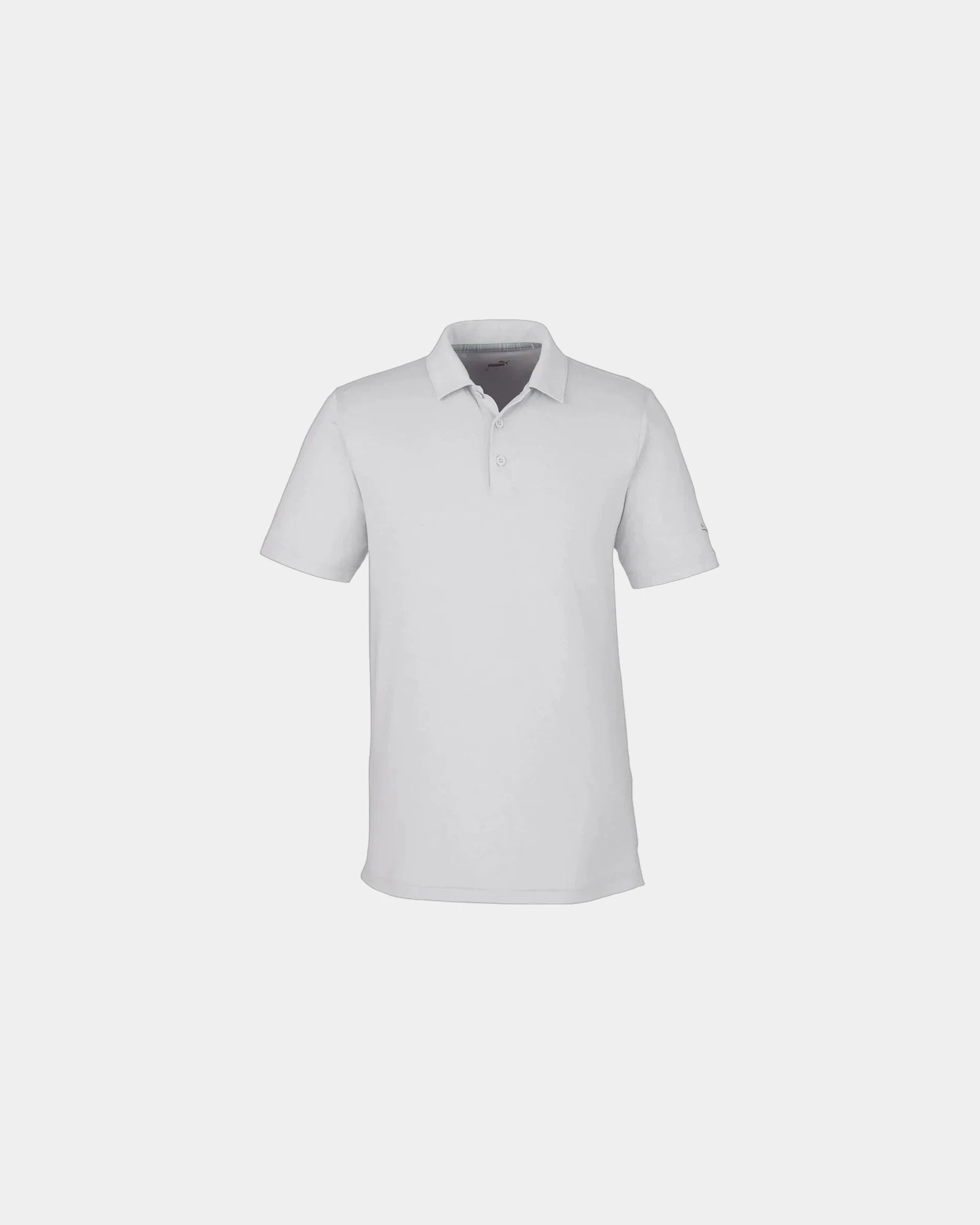 Custom moisture-wicking men's polo with UPF 30+ protection - High Rise