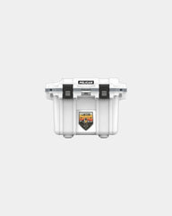 Promotional 30-qt ABS plastic hard cooler for teams - White