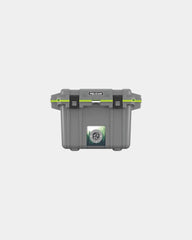 Promotional 50-qt insulated cooler with lock hasp - Smoke