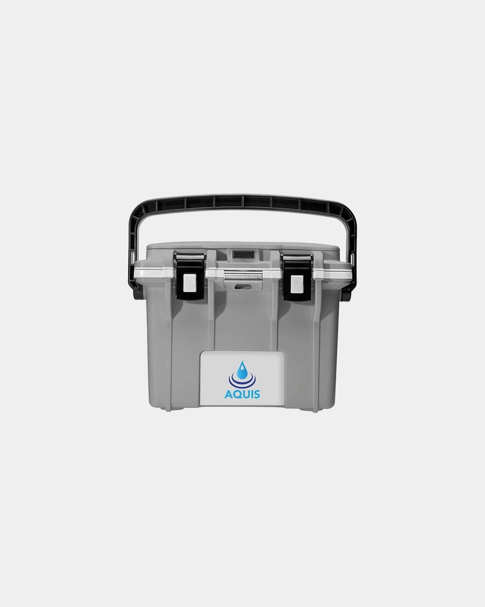 Custom polyurethane 14-qt personal cooler for teams - Grey