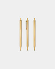 Custom retractable ballpoint pen BIC Clic Stic - Cream