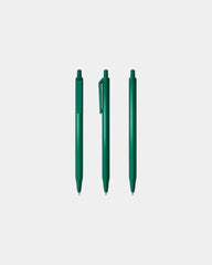 Custom retractable ballpoint pen BIC Clic Stic - Forest Green