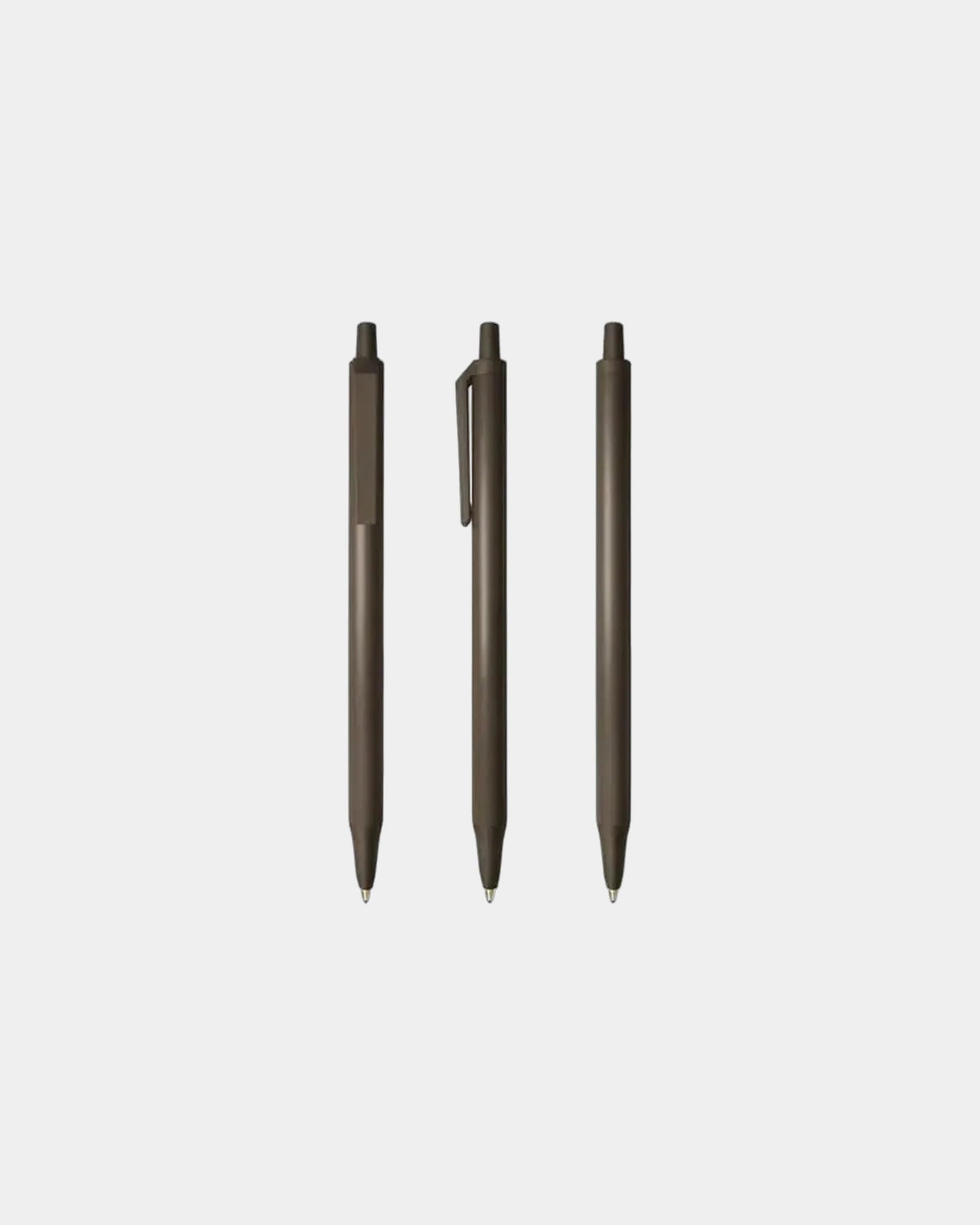Custom retractable ballpoint pen BIC Clic Stic - Black