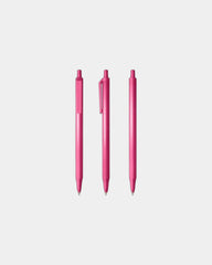 Custom retractable ballpoint pen BIC Clic Stic - Pink