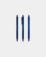 Custom retractable ballpoint pen BIC Clic Stic - Navy Blue
