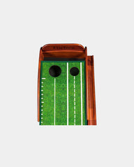 Custom 9 ft 6 in putting mat with crystal velvet surface - 3