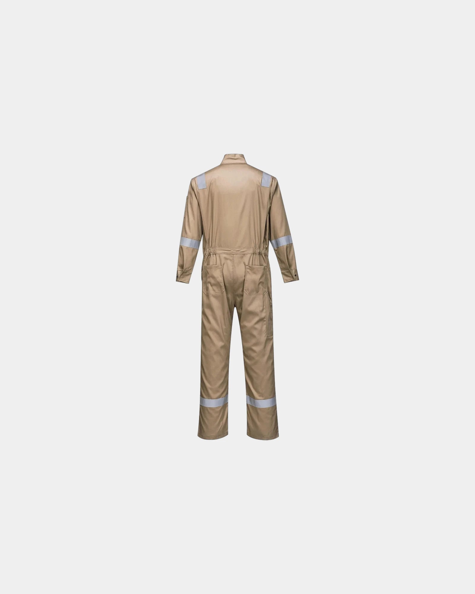 Custom flame-resistant Portwest Bizflame Iona coverall - Khaki
