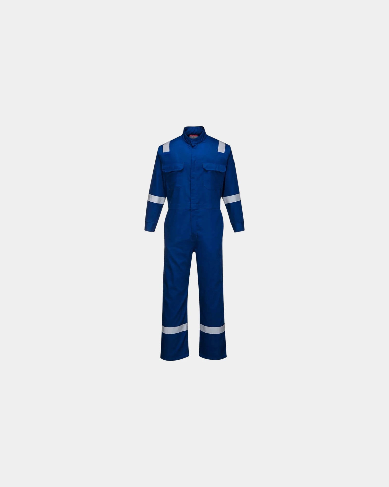 Custom flame-resistant Portwest Bizflame Iona coverall - Navy Blue