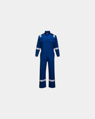Custom flame-resistant Portwest Bizflame Iona coverall - Navy Blue