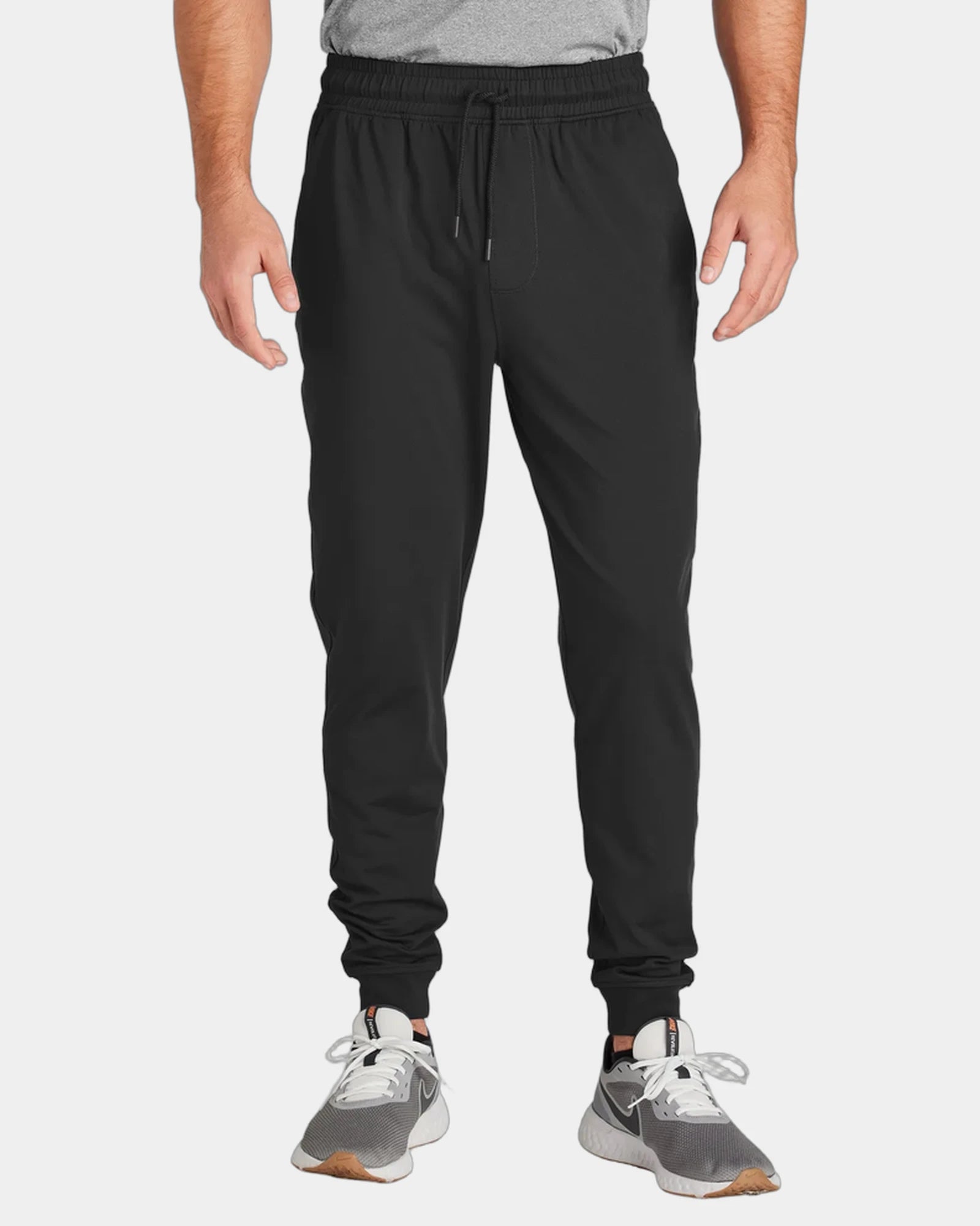 Custom moisture-wicking Sport-Tek Sport-Wick Jogger - Black