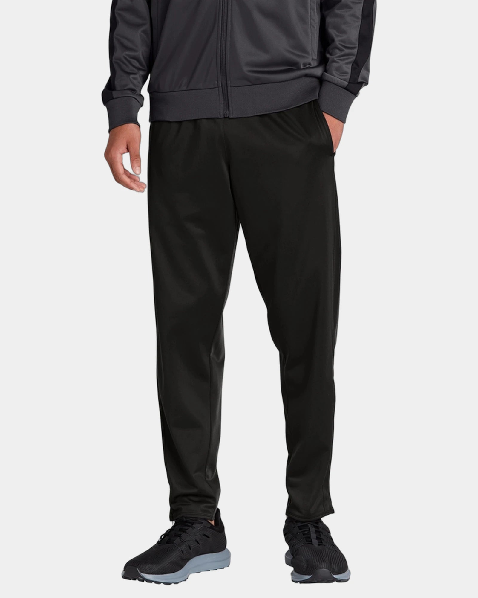 Custom tricot track joggers Sport-Tek Tapered Fit - Black