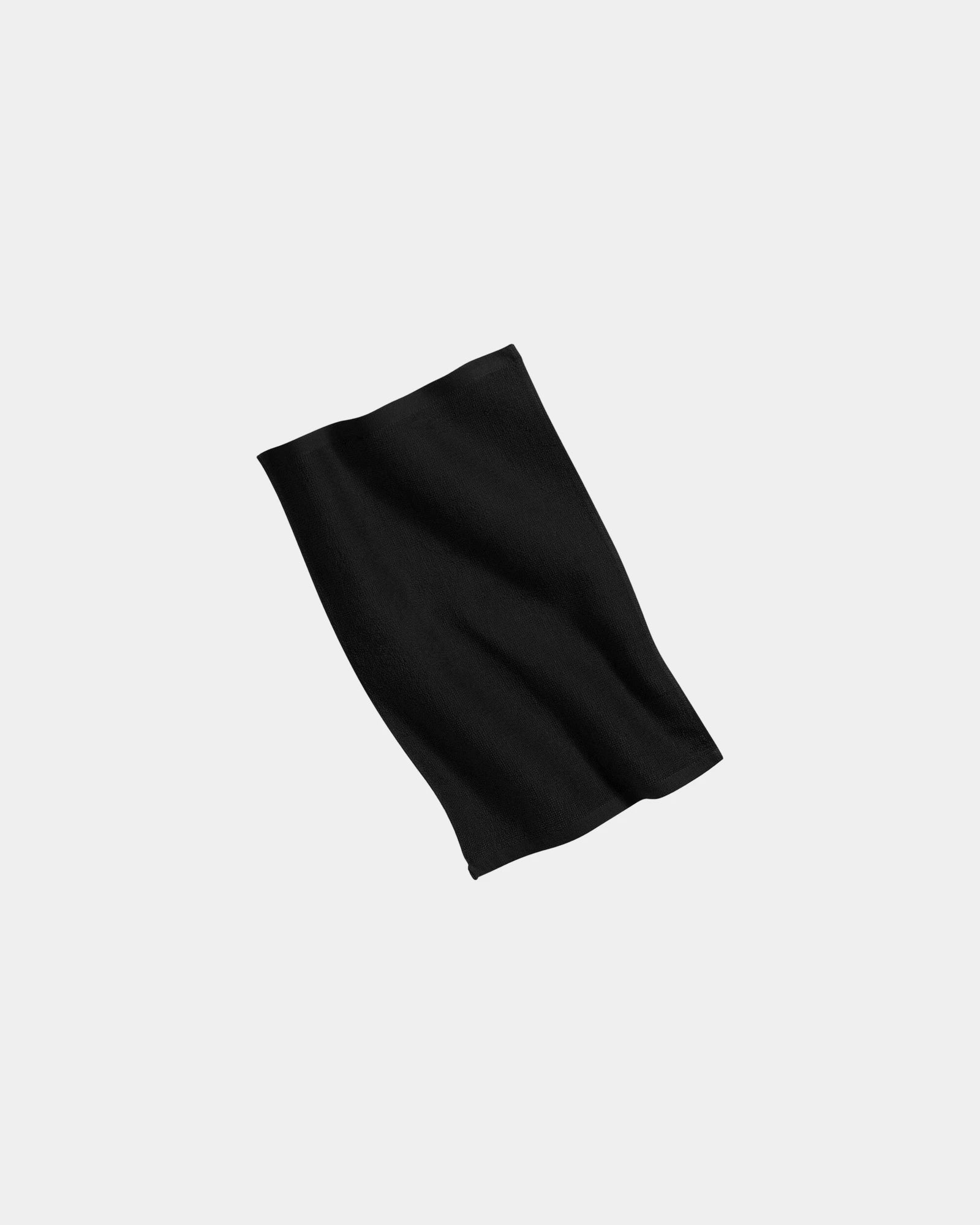 Custom cotton terry Port Authority Rally Towel 11x18 - Black
