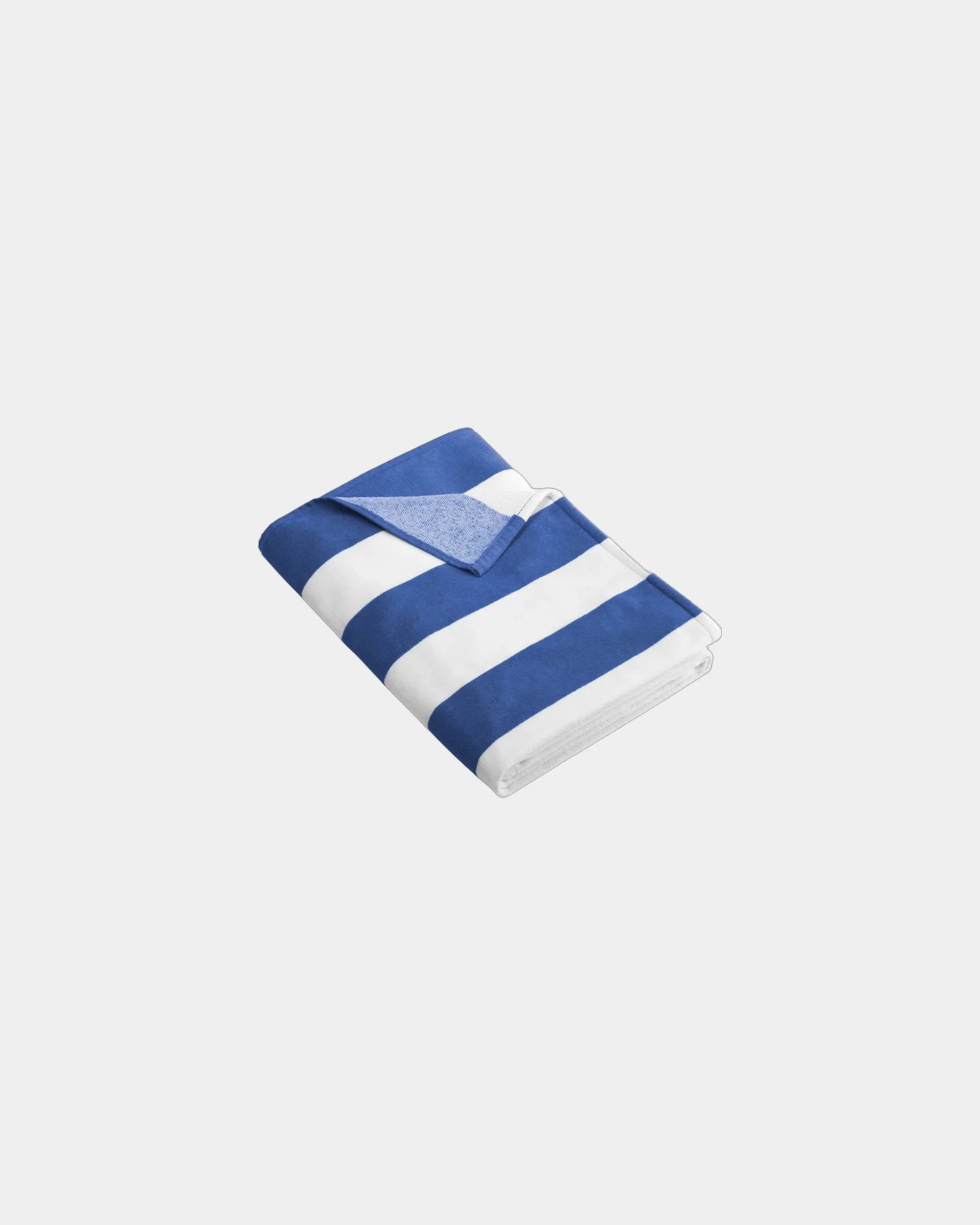 Custom cotton Port Authority Cabana Stripe beach towel - Royal
