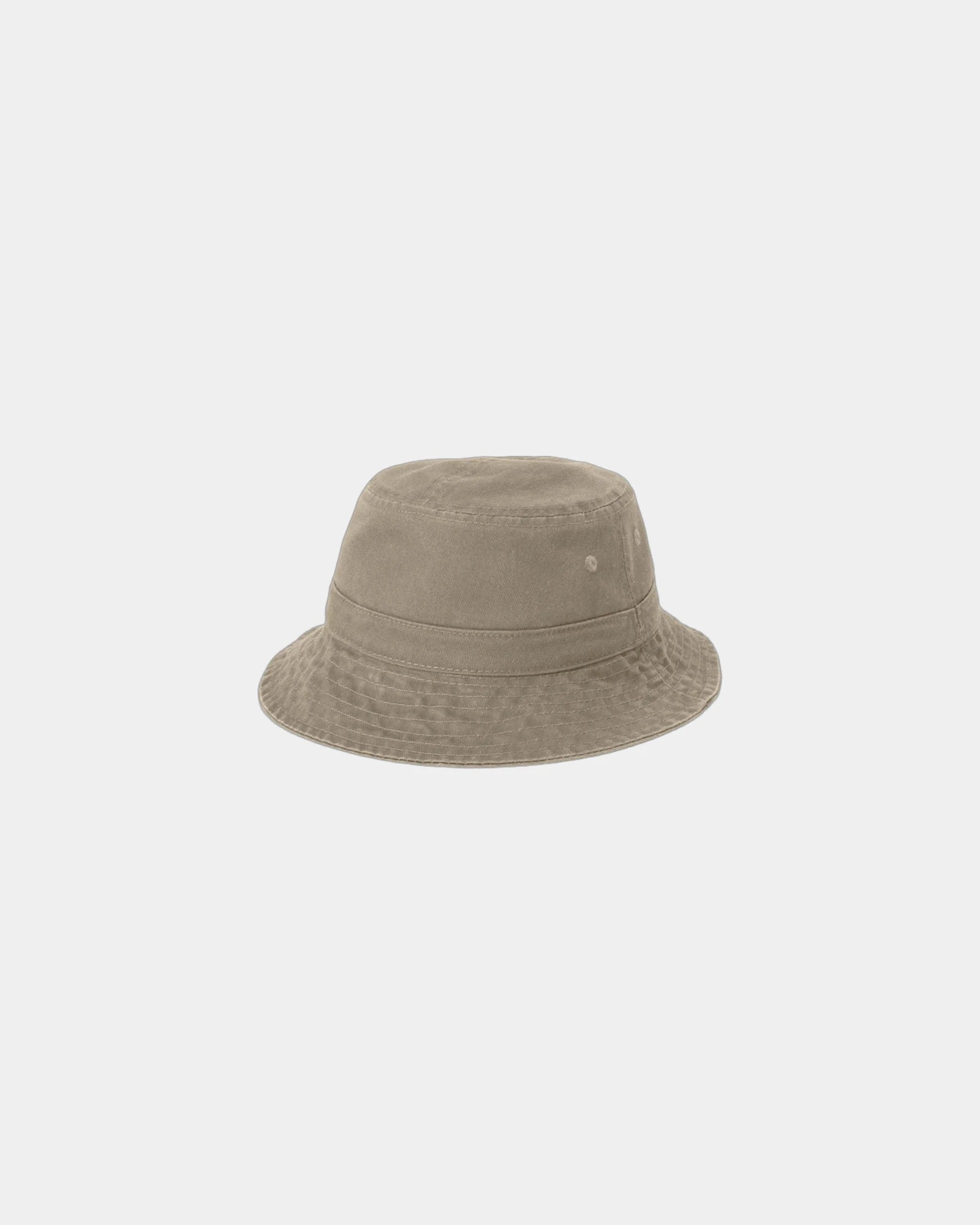 Custom cotton twill Port Authority bucket hat - Khaki