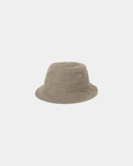 Custom cotton twill Port Authority bucket hat - Khaki