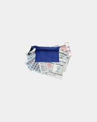 Custom RPET 16-piece zip pouch first aid kit - Royal Blue