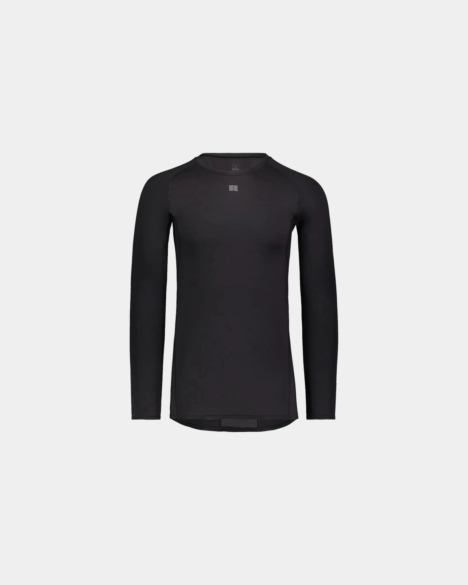 Custom UPF 50+ compression shirt Russell Athletic CoolCore - Black