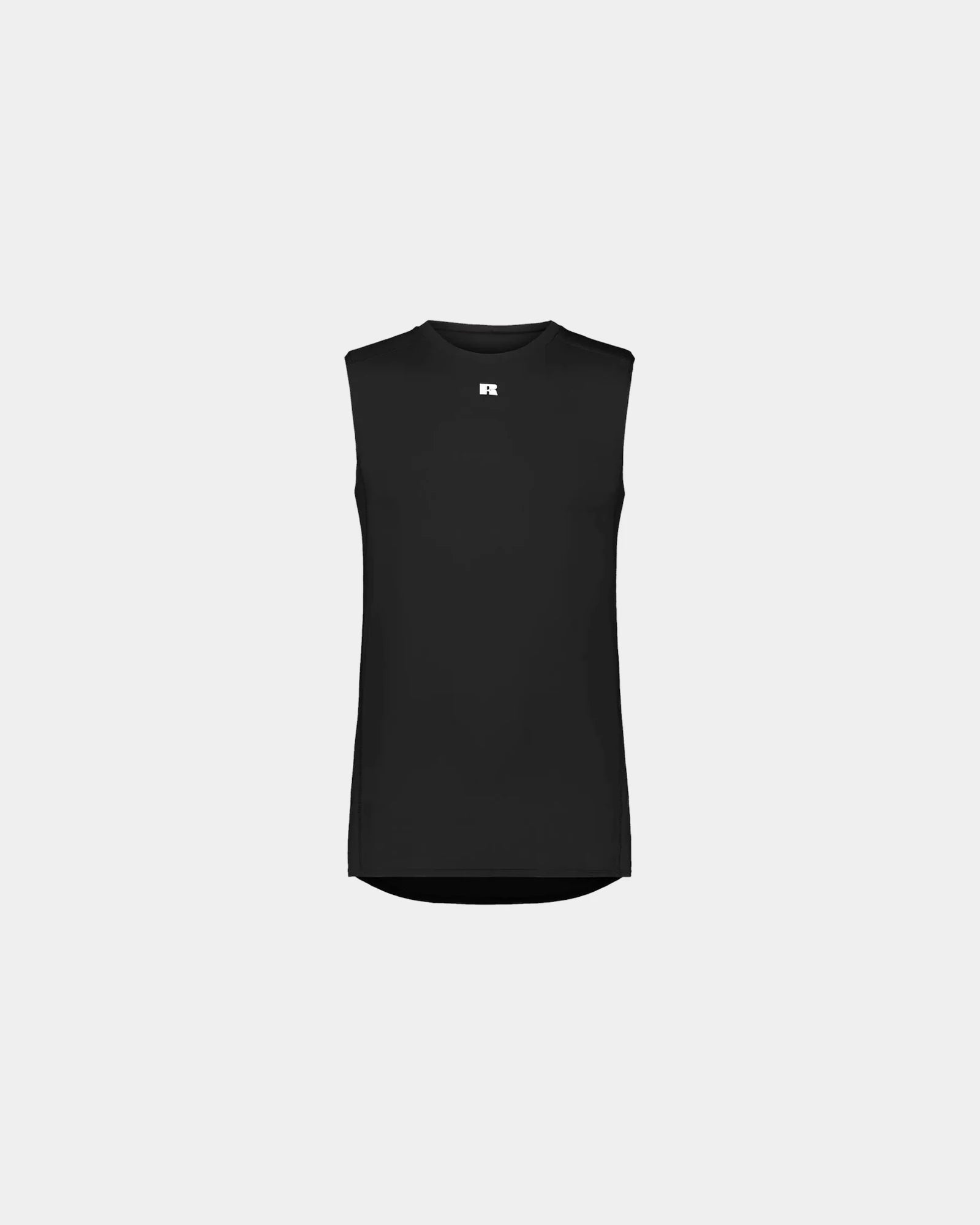 Custom compression tank top Russell Athletic CoolCore - Black