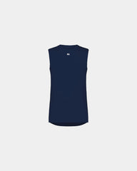 Custom compression tank top Russell Athletic CoolCore - Navy