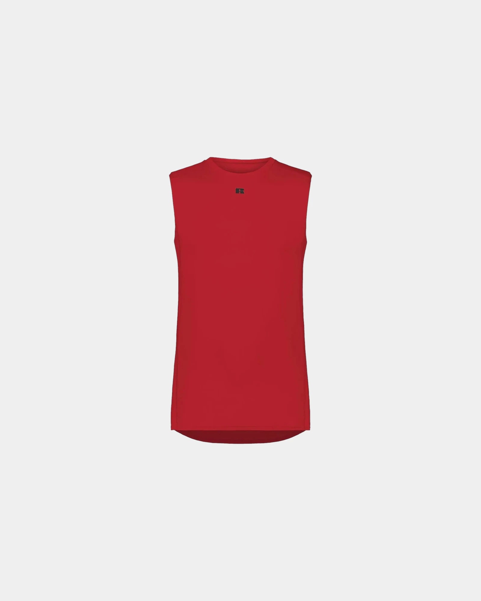 Custom compression tank top Russell Athletic CoolCore - True Red