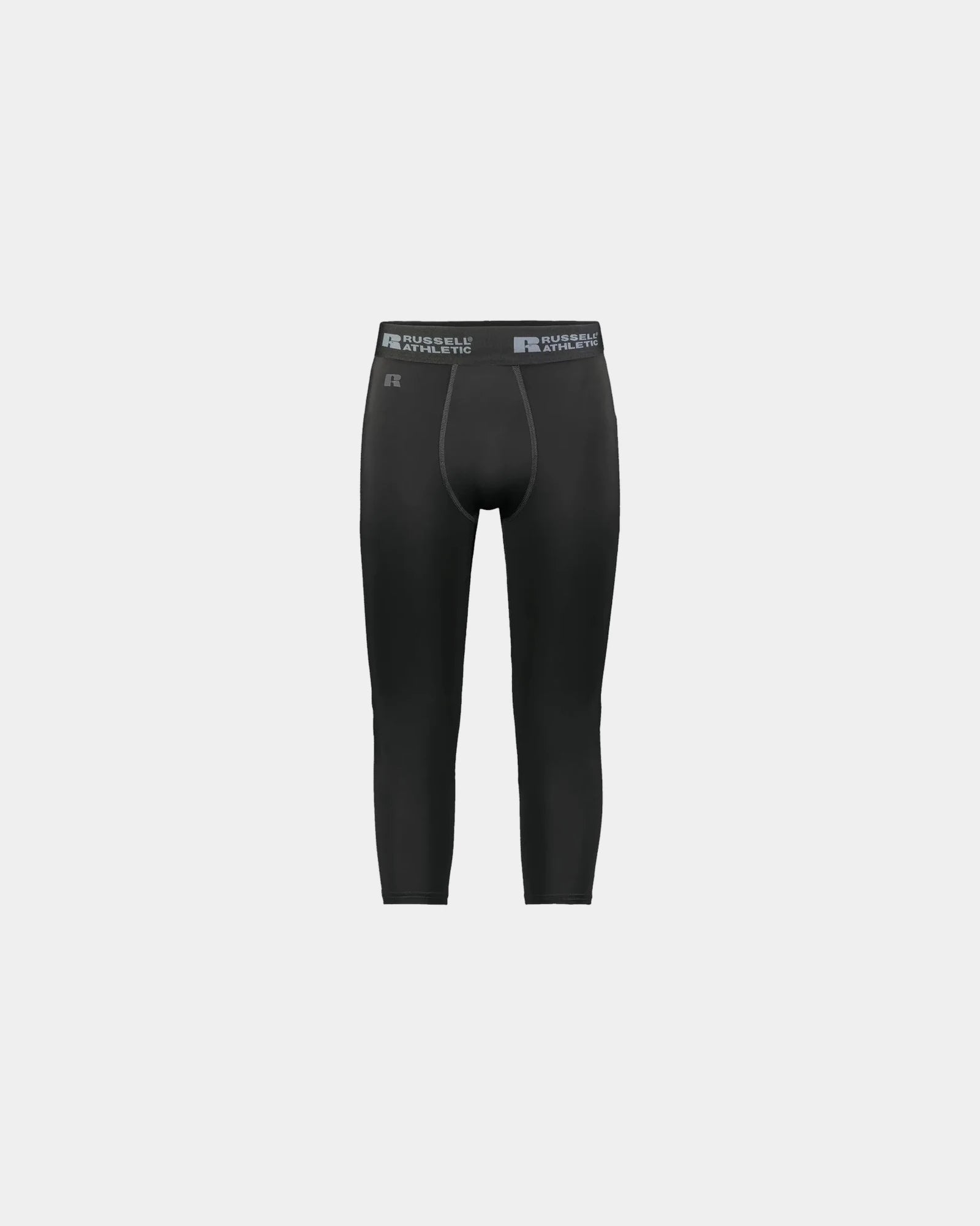 Custom moisture-wicking Russell Athletic Compression Tights - Black