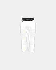 Custom moisture-wicking Russell Athletic Compression Tights - White