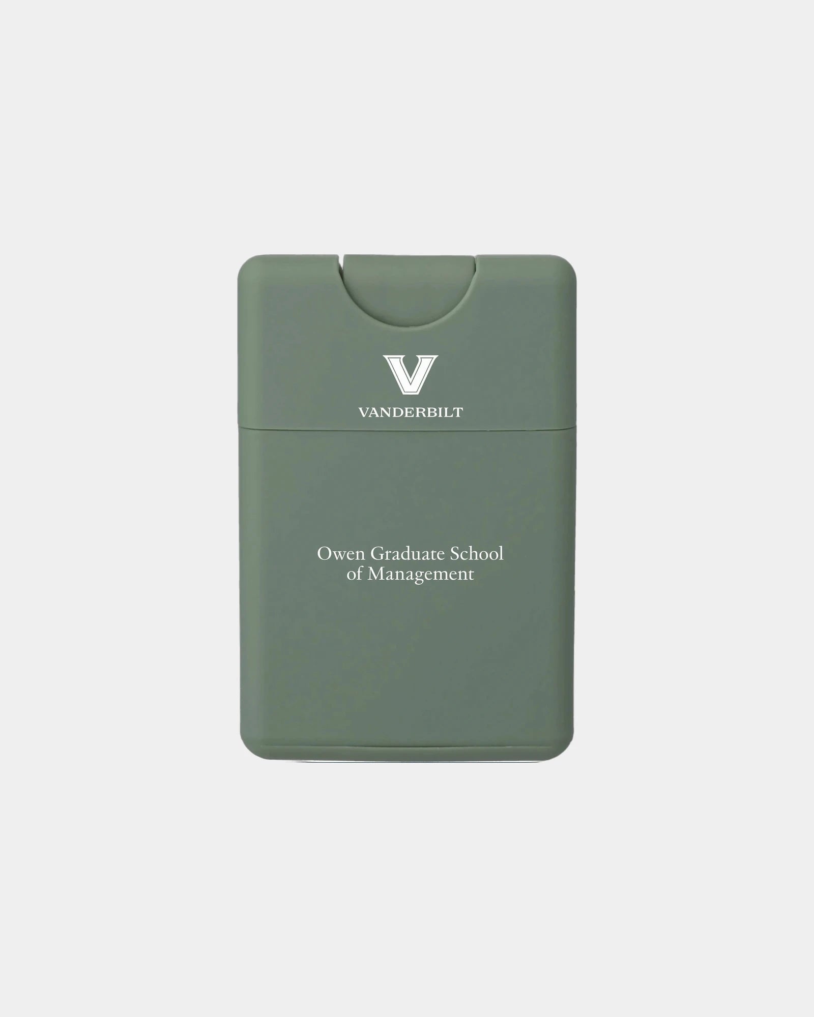 Custom refillable pocket hand sanitizer mister 2.5 inches - Green