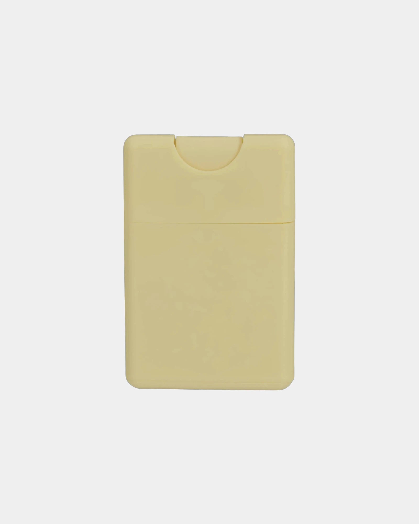 Custom refillable pocket hand sanitizer mister 2.5 inches - Yellow