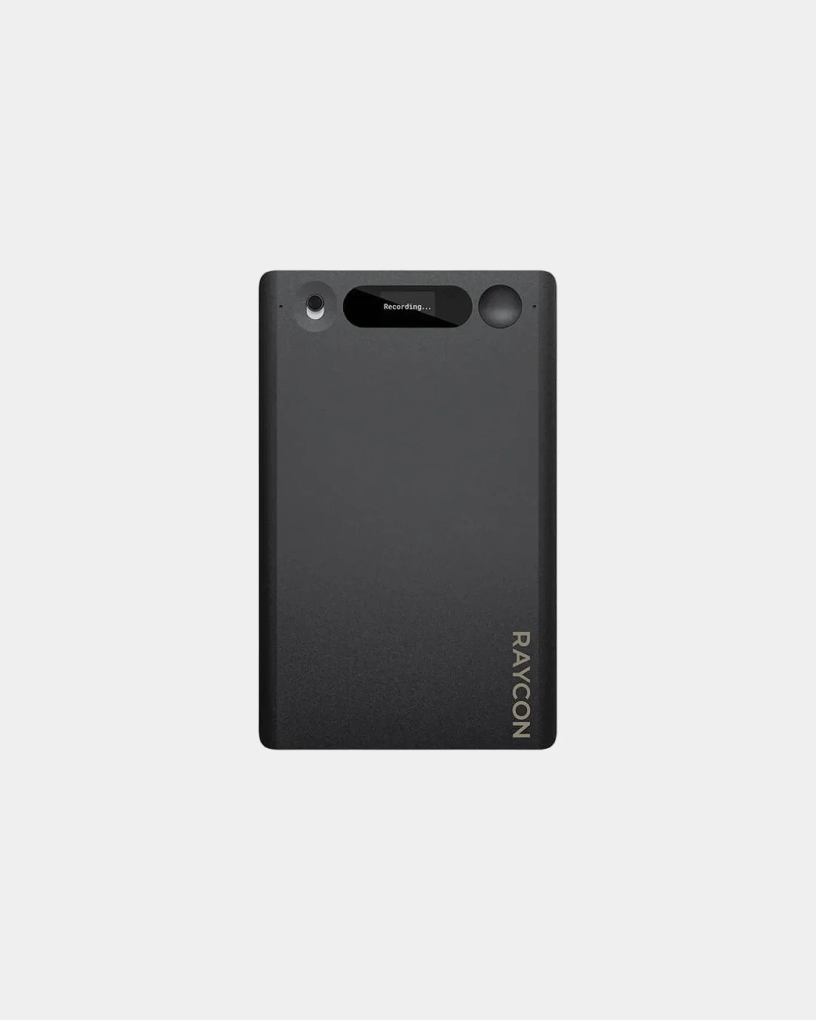 Custom laser-engraved AI notetaker device - Black