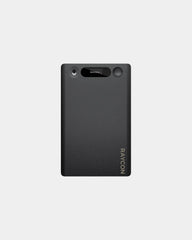Custom laser-engraved AI notetaker device - Black