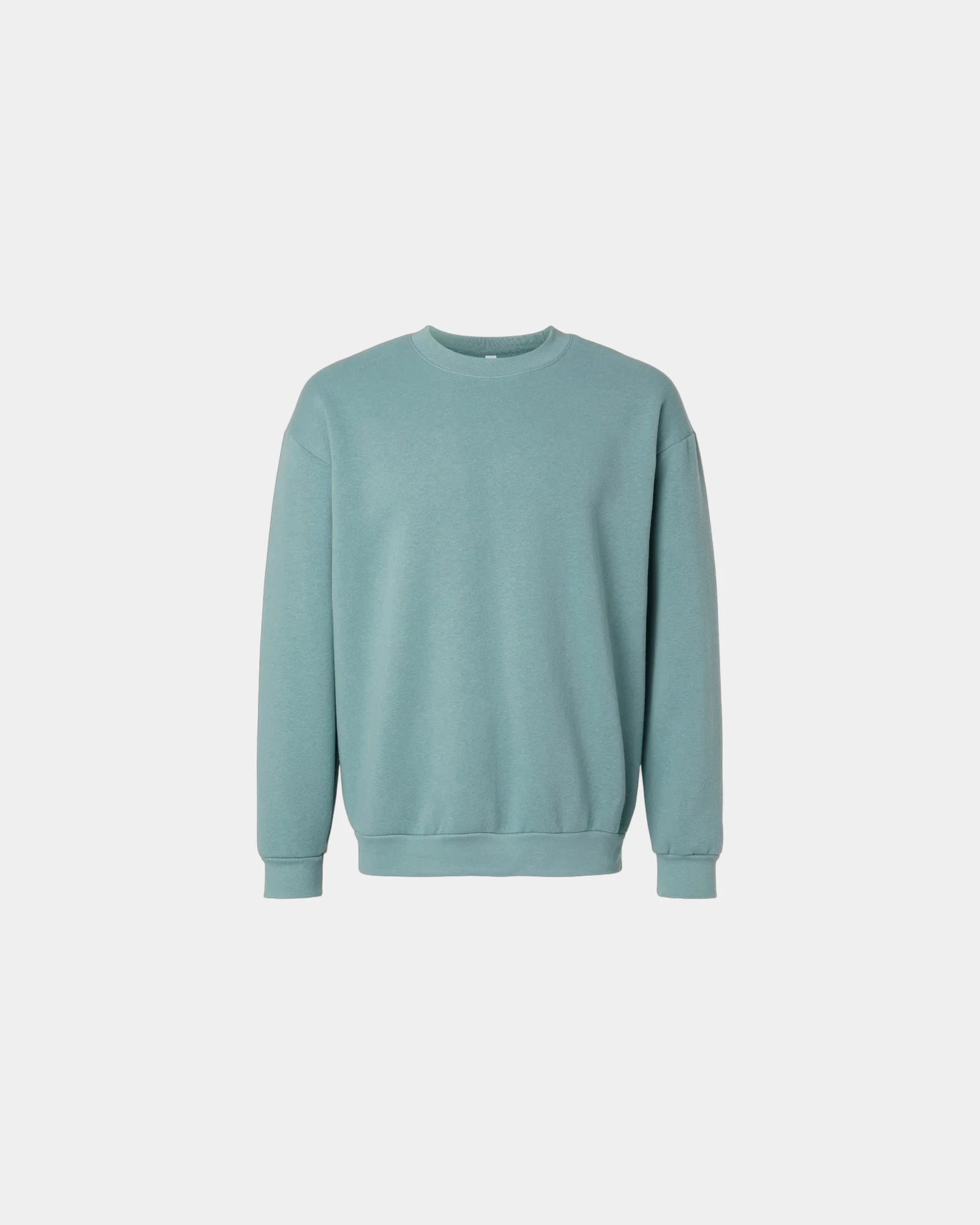 Custom recycled fleece crewneck sweatshirt unisex - Arctic