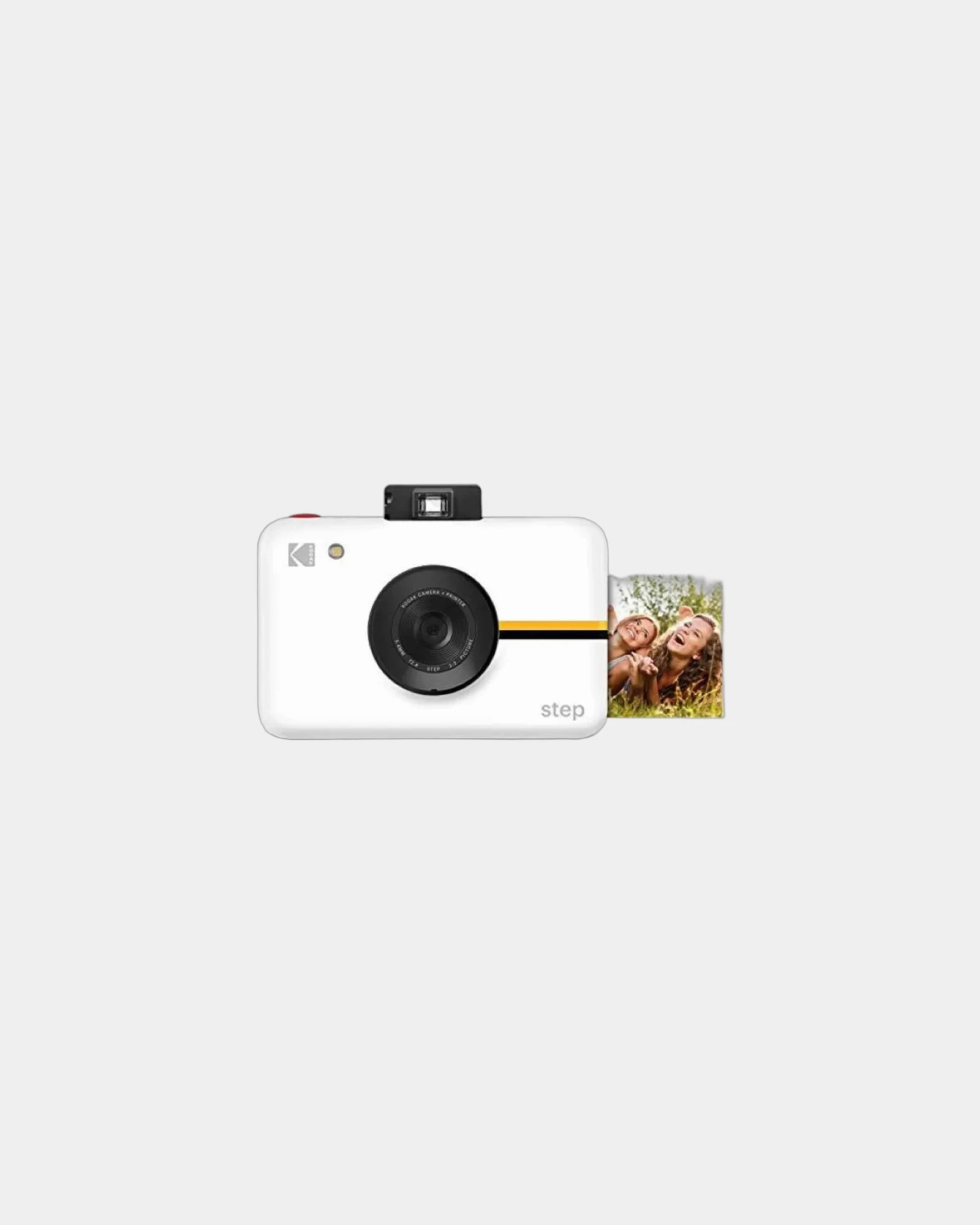 Custom 10MP Kodak Step instant print camera - White