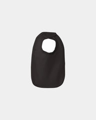 Custom premium jersey cotton infant bib - Black