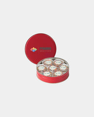 Custom chocolate covered Oreo tin, 14 cookies - Red