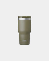 Custom insulated stainless steel 30-oz tumbler - Olive