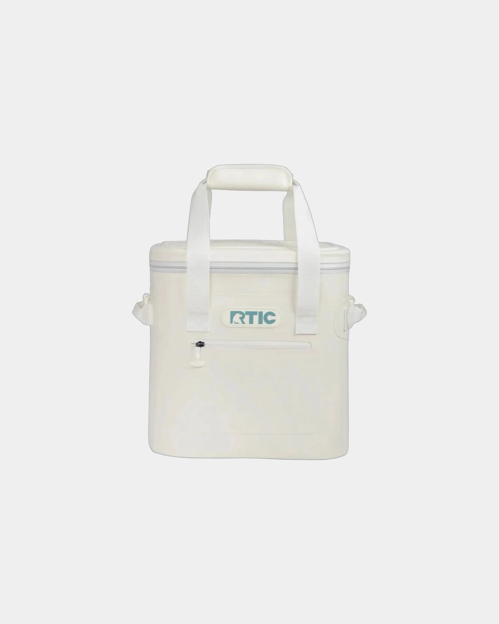 Custom insulated 20-can soft cooler bag - Ivory