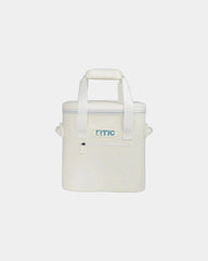 Custom insulated 20-can soft cooler bag - Ivory